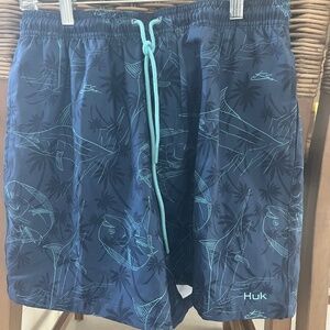 HUK Men's Swim Trunks